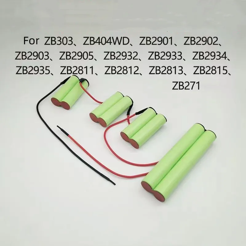 

Аккумулятор 2500 мАч для пылесоса Electrolux ZB271 ZB303 ZB404WD ZB2901 ZB2902 ZB2903 2905 2934 2935 ZB2811 ZB2812 2813 ZB2815