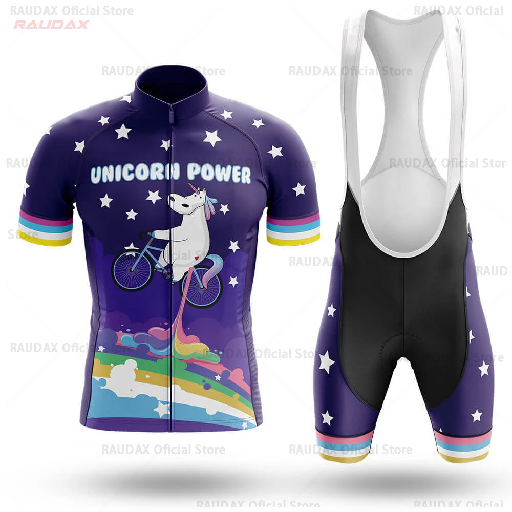 

Cycling Jersey Set for Men, Bicycle Clothes, Drinker, Unicorn, Power Pig, Cycling Team, Born to Ride, Mountain Bike, 2023