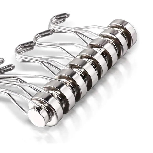 10Db/Beállított Állandó Ritkaföldfém Erős Mágneses Horgok 360 °+180 ° Forgó G20 G25 Háztartási Tárolóhorog Galleorsta Ellen - Image 3