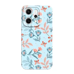 Vibrant Floral Design Phone Case | Durable Hard Cover for OPPO Reno 12 Pro (Color 5)