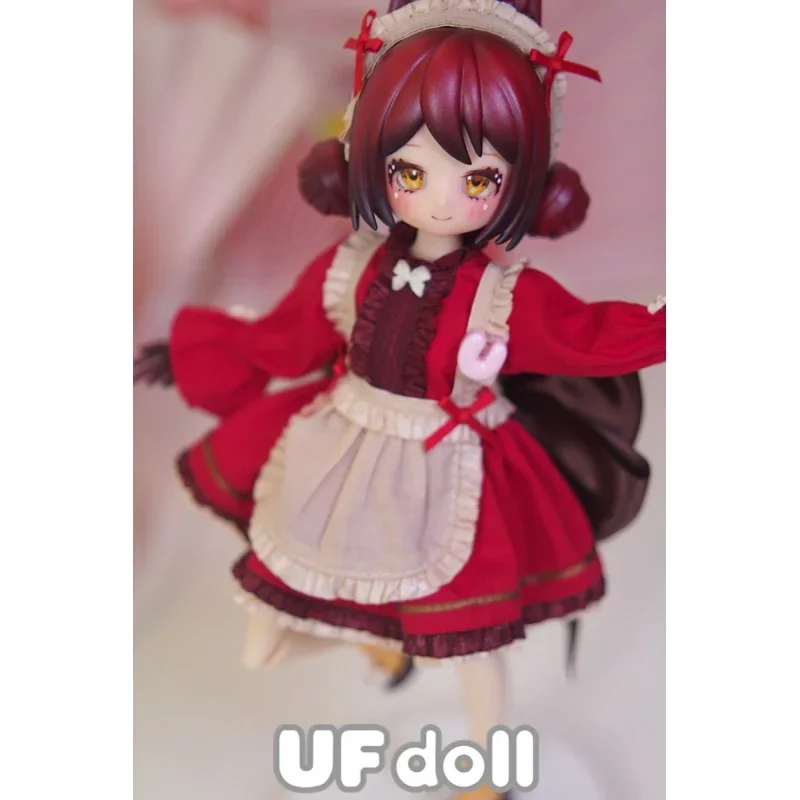 Bjd Kawaii Ufdoll Blind Box 6 Punti Giocattoli Kawaii Mystery Box Model Designer Doll Cute Action Anime Figure