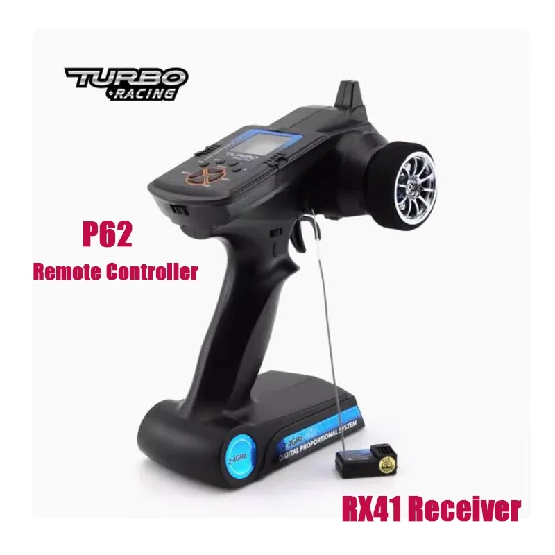 Turbo Racing P62 2.4GHz 4CH VT System LCD Radio Transmitter