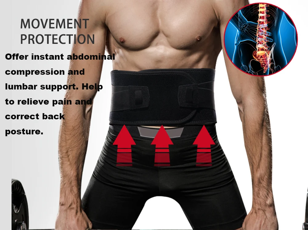 Back Support Belt for Back Waist Injury