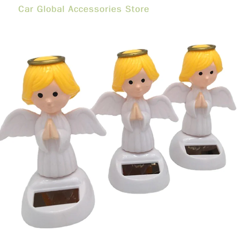 

Angel Solar Ornaments Absorb Sunlight And Automatically Swing Car Interior Pendants Ornaments