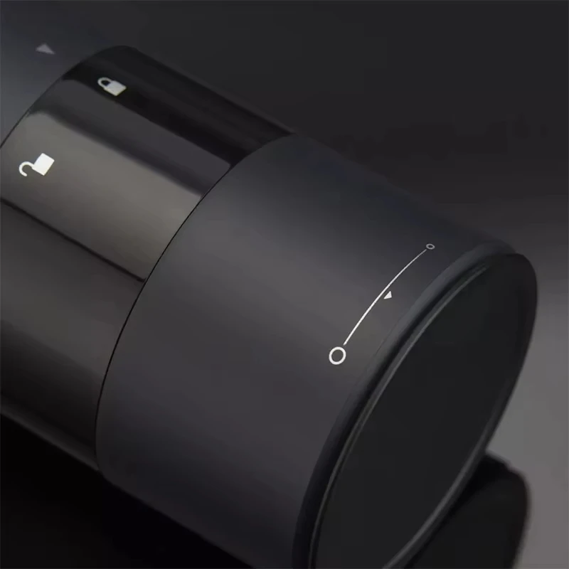 Huohou Electric Grinder Automatic Mill Pepper And Salt LED Light 5 Modes Peper Spice Pulverizer for Cooking Core Mill Kitchen