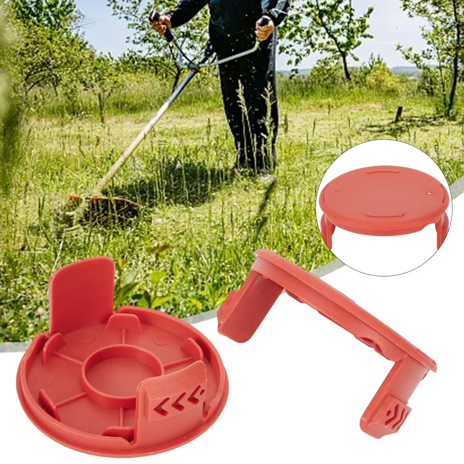 

For Hyper Tough Spool Trimmer Cap Cover HT1940100306 & HT1940100307 Compatible With For Hyper Tough String Trimmers