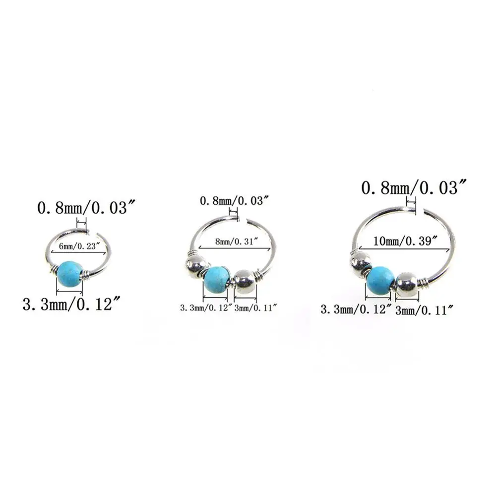 3 Pcs Silver