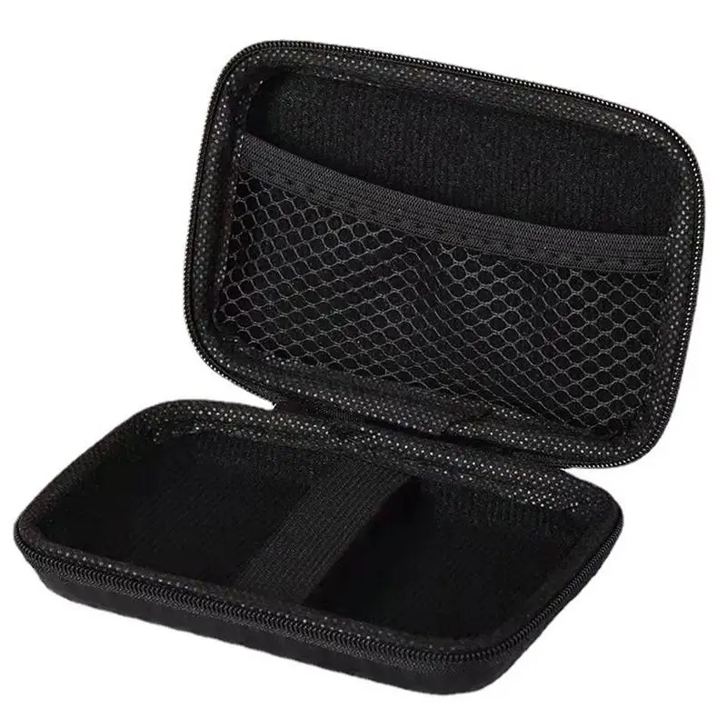 

Hard Drive Storage Travel Hard Drive Organizer With Elastic Bands And Mesh Bag Portable All In One Storage Bag For Cable Cord