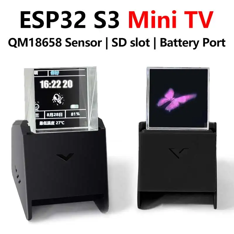 ESP32 S3 LCD Ȧ�α׷� 1.3 ��ġ ���÷��� ȭ�� ST7789 Arduino �� 240x240 3D ���� ���� ������ �̴� TV