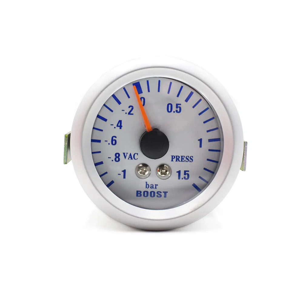 Acouto Jauge Turbo Boost 35PSI Avec Affichage LED - Manomètre Précis Pour Voitures De Course, Installation Facile 52mm