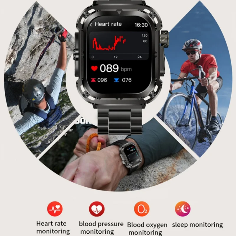 2026 Smart Watch Man Bluetooth Call Fitness Tracker Smartwatch Women Heart Rate Monitor Outdoor Waterproof Sports Fitness Watch_voghion.com