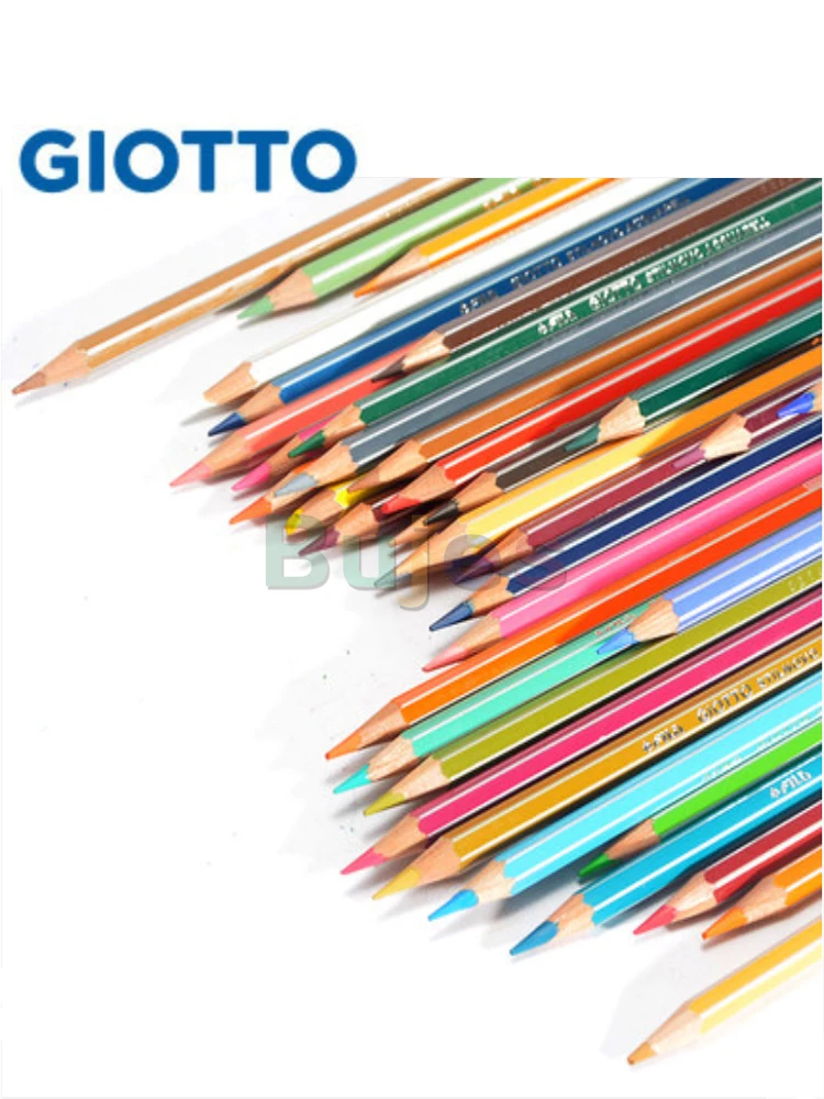 Giotto Supermina 46 Colored Pencils,Professional Art Oily Colored