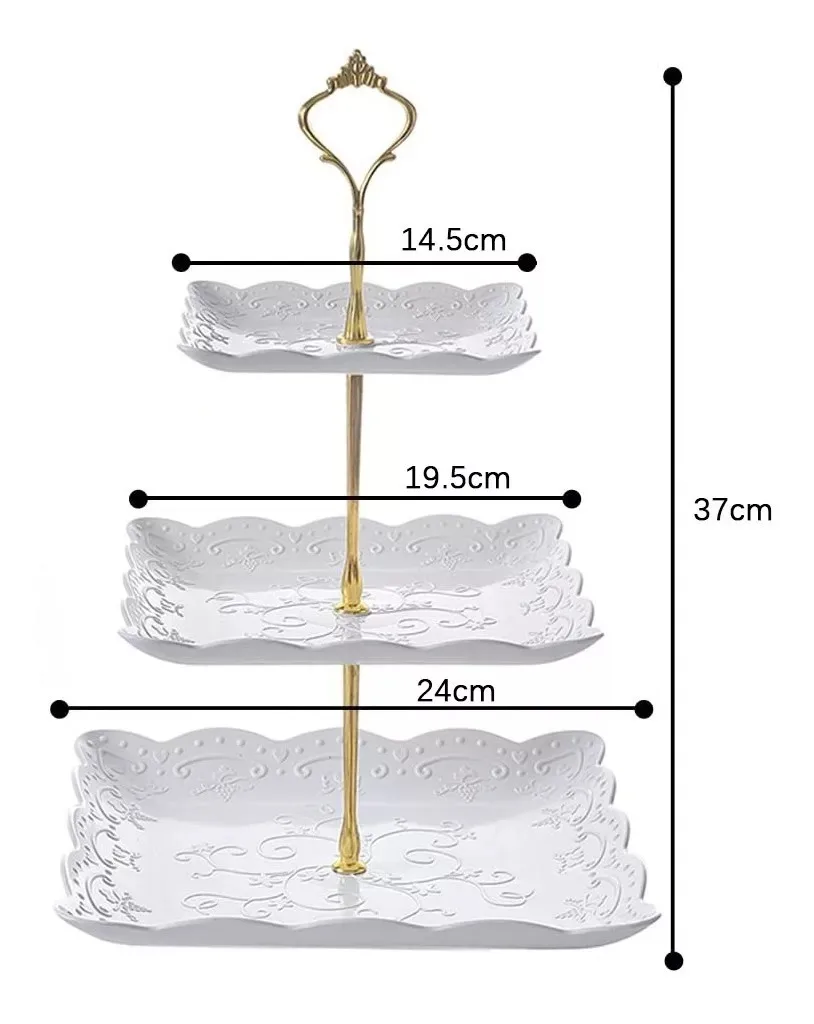 Cake Stand Dessert Stand 3 Layer Pastry Cake Dessert Base Bracket