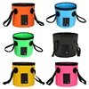 Retractable Bucket For Fishing Folding Foldable Bucket Wash Outdoor Fishing 1
