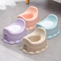 Potty Toilet Training Seat Portable Plastic Anti-leakage Potty Urinal Cute Cartoon Potty Training Seat Infant Toilet Supplies 1