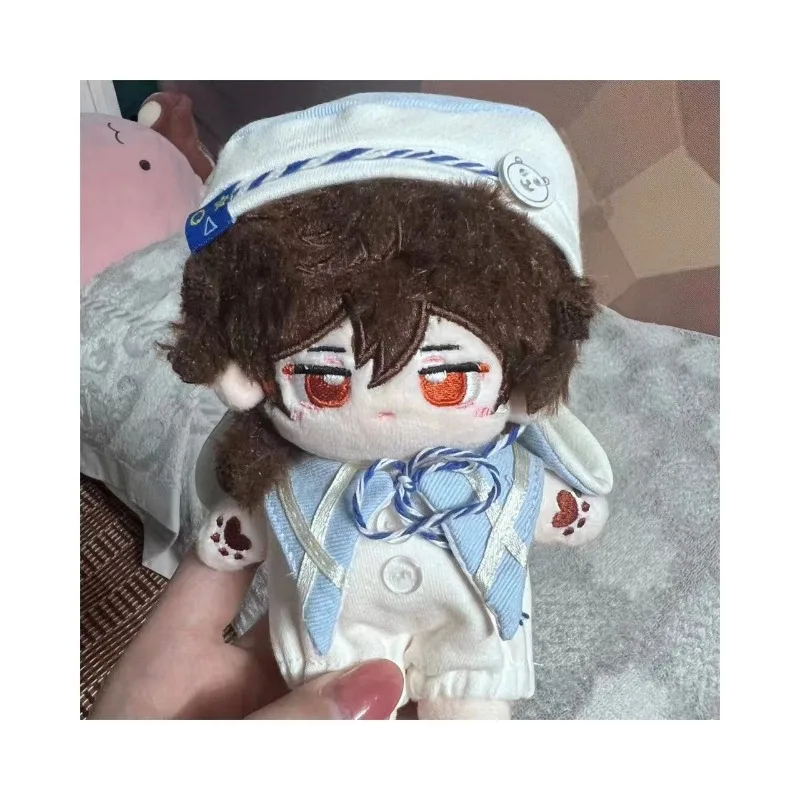 Kpop Star Idol Navy Sailor Suit Cute Costume CP Starfish Normal 10cm Plush Doll Stuffed Clothes Plushie Clothing 4