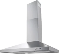 Range Hood 30 inch Stainless Steel, Wall Mount Vent Hood for Kitchen with Charcoal Filter, Range Hoods with Ducted/Ductless 1