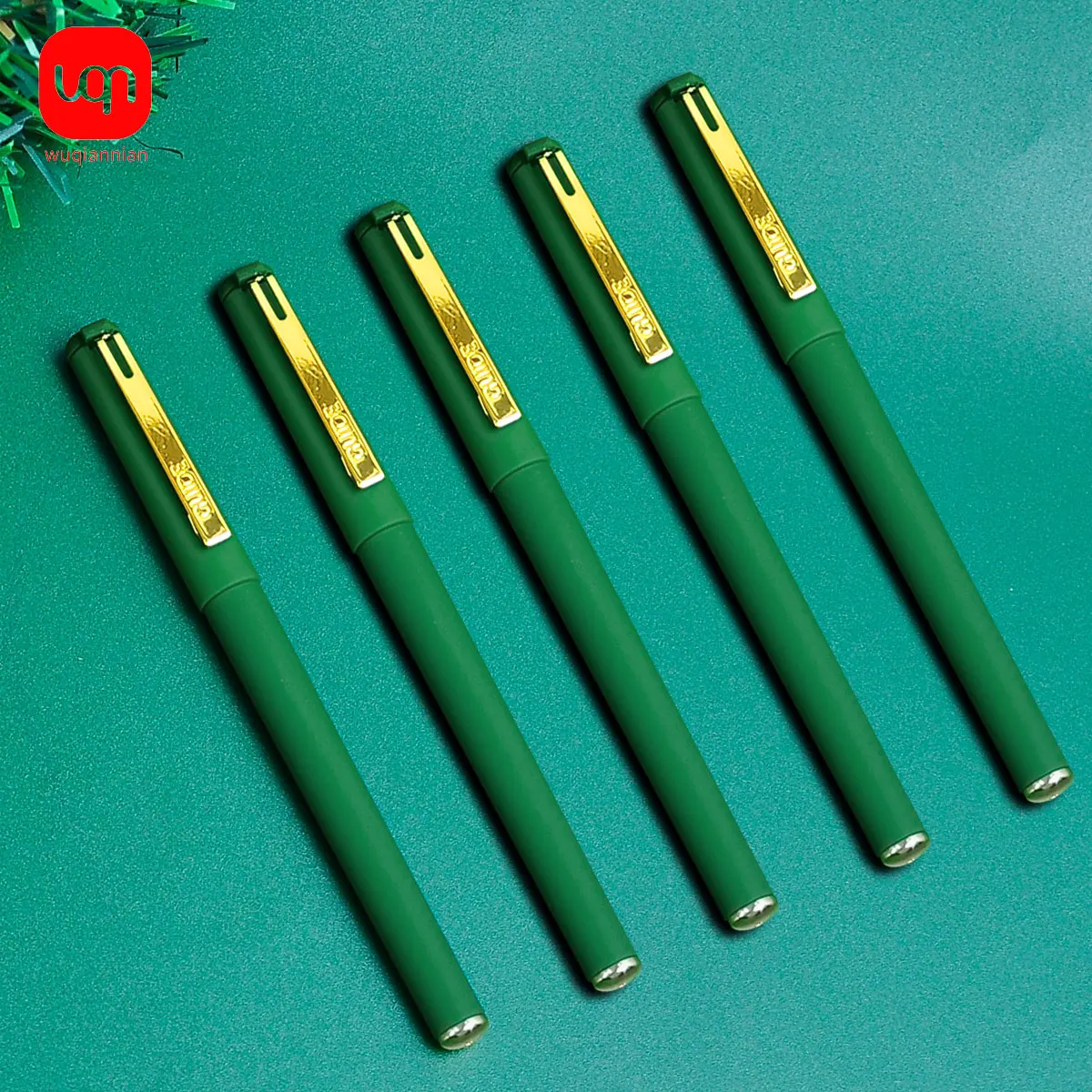 Fenmay Set 12 Penne Gel Nere A Punta Fine 0.5 Mm - Scrittura Liscia, Asciugatura Rapida, Impugnatura Comoda, Per Diario E Ufficio