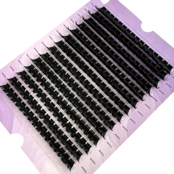 Cluster Eyelash Extension 224pcs 160D Natural Style Individual Eyelashes Segmented Eyelashes Bundles 3D Mink False Eyelashes 3