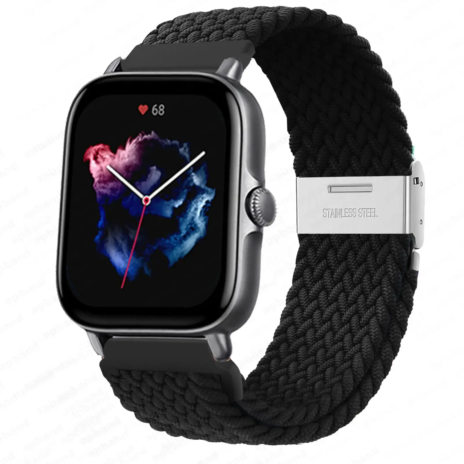 Braided Elastic Watch Band - 20mm/22mm Premium Strap
