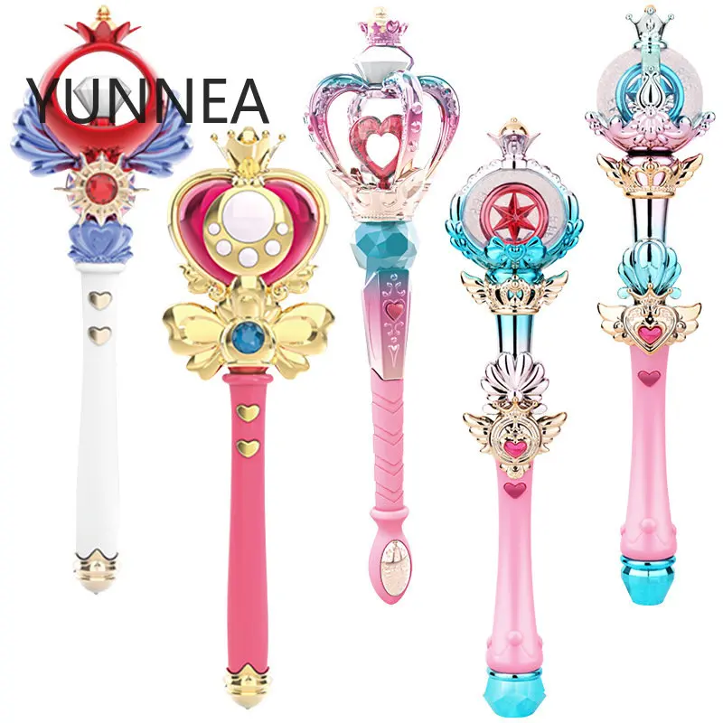 

Children's Lighting Music Magic Fairy Stick Toys Wholesale Little Magic Fairy Transformer 2-4 Years Old 5 Girls New Year Gift