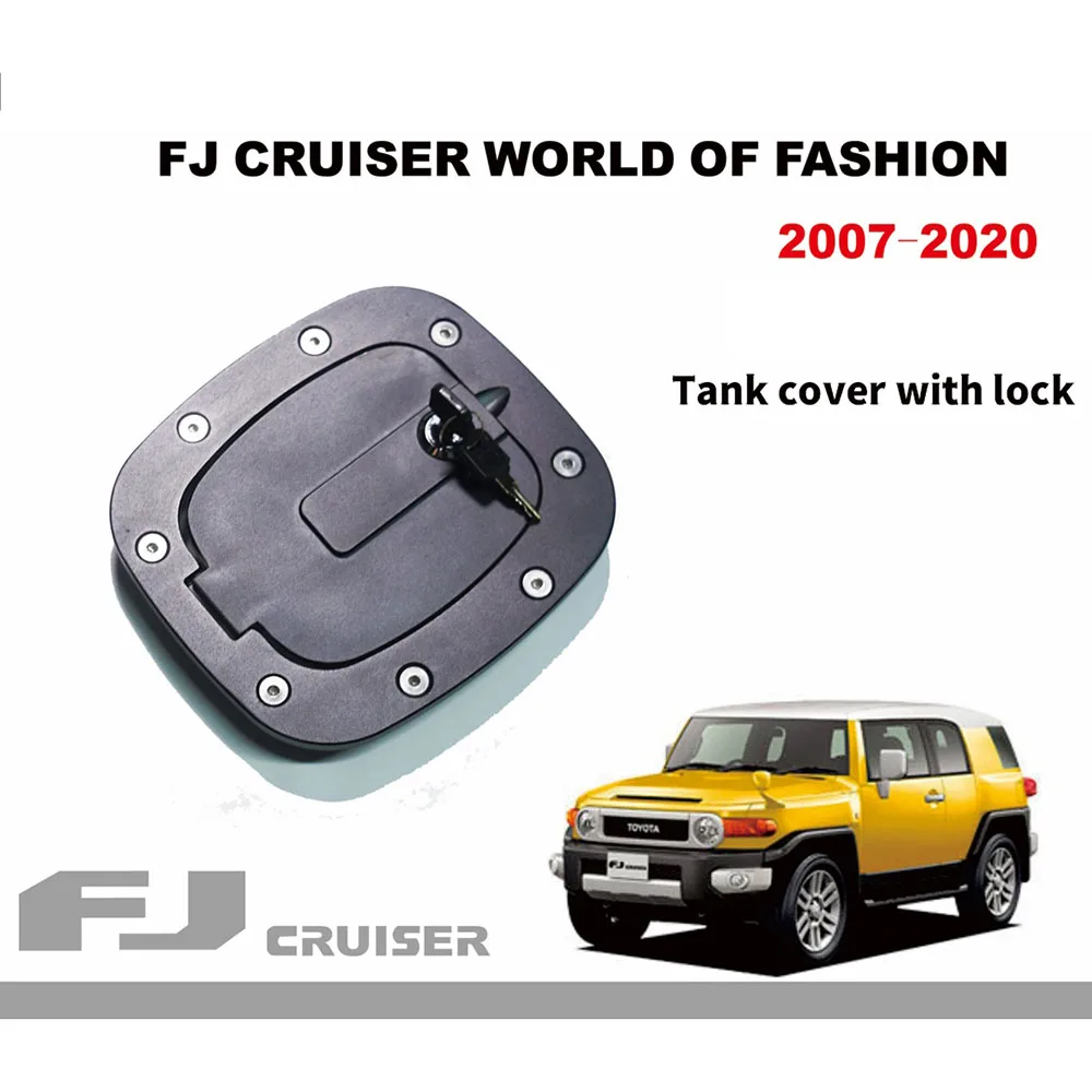 20072020 For Toyota FJ Cruiser Replacement Locking Tank Covers