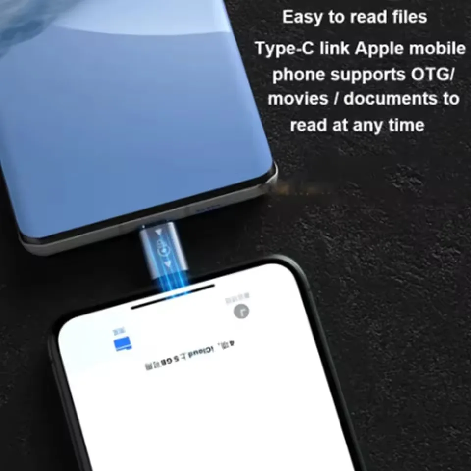 Enhanced Product Title:  
USB-C to Lightning OTG Adapter for Fast Charging and Data Transfer
