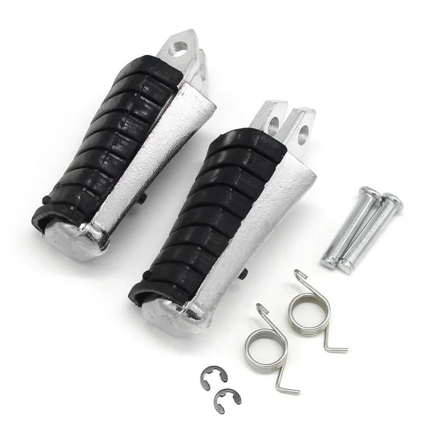 Für Yamaha XV750 XV700 XV535 XV1100 XV500 XV400 XV125 XV250 Virago 1100 750 700 535 125 250 400 Vorne Fußrasten Pedale Fußstütze – Detail 8