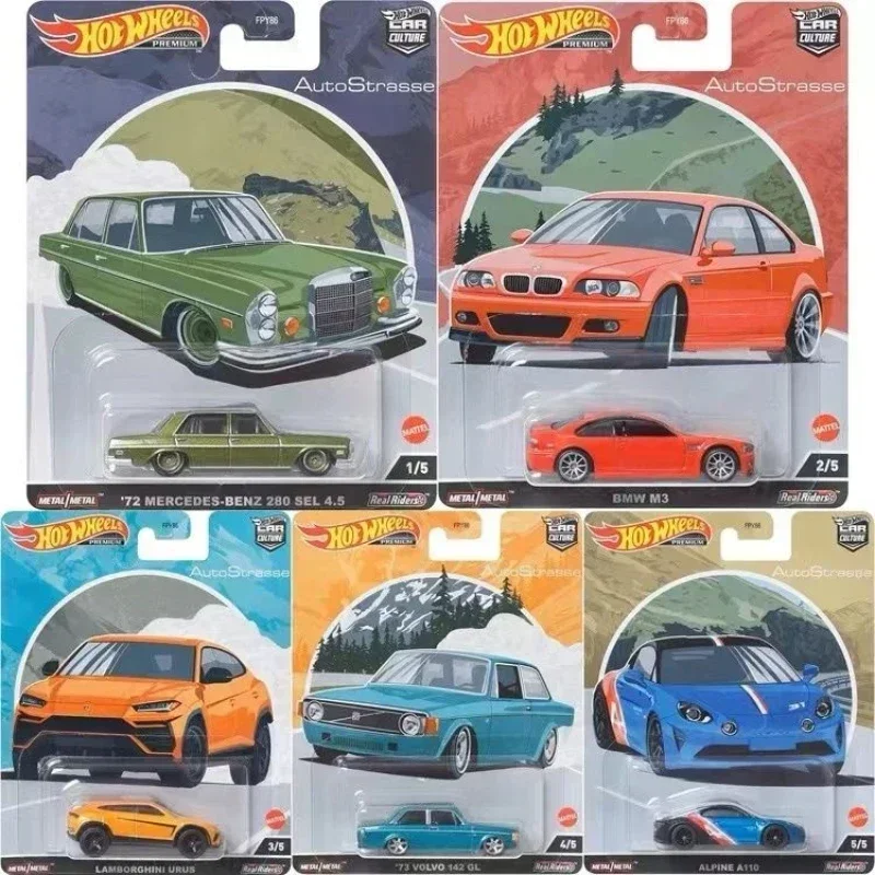 오리지널 핫 휠 프리미엄 자동차 문화 Autostrasse 차량 1/64 다이캐스트..