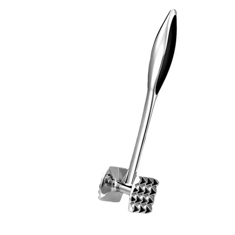 Zinc Alloy Meat Hammer Two Sides Loose Tenderizers Portable Steak Pork Tools Multi-functional Kitchen Utensils Kitchen Tools meat tenderizer meat hammer