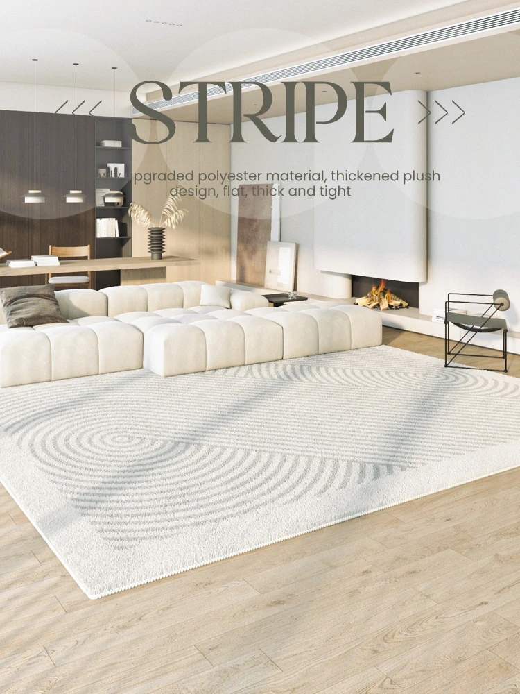 Wabisabi Living Room Large Area Carpet Minimalist Coffee Table Carpets