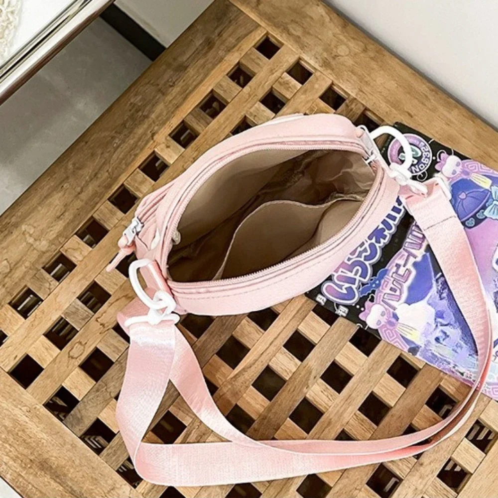 Harajuku Mini Women Ita Bags Women Casual Nylon Cartoon Cat Embroidered Bolso Mujer Daily Subculture DIY Badge Bag Female 2026