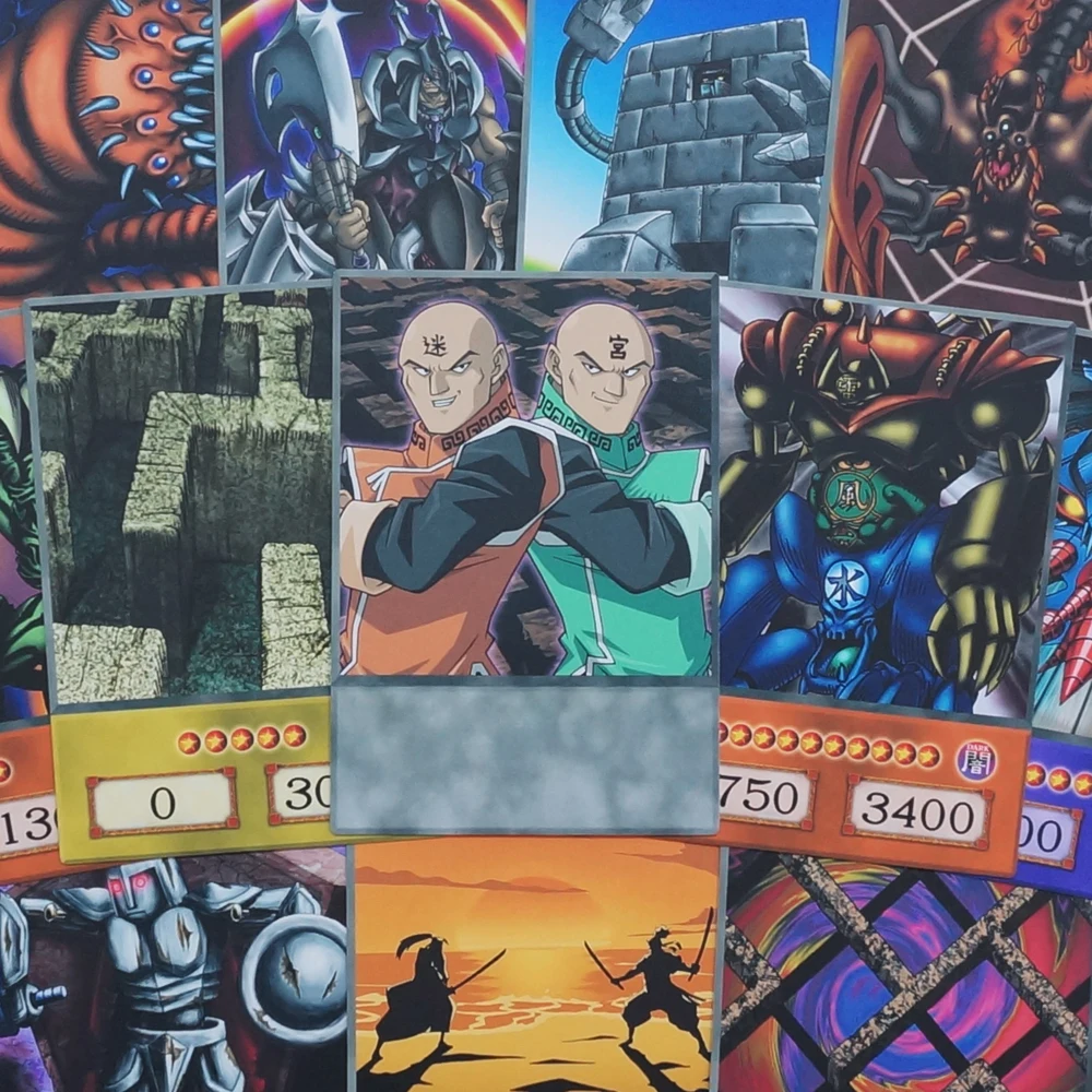 24pcssetYugiohParadoxBrothersAnimeStyleCardsDungeonLabyrinth
