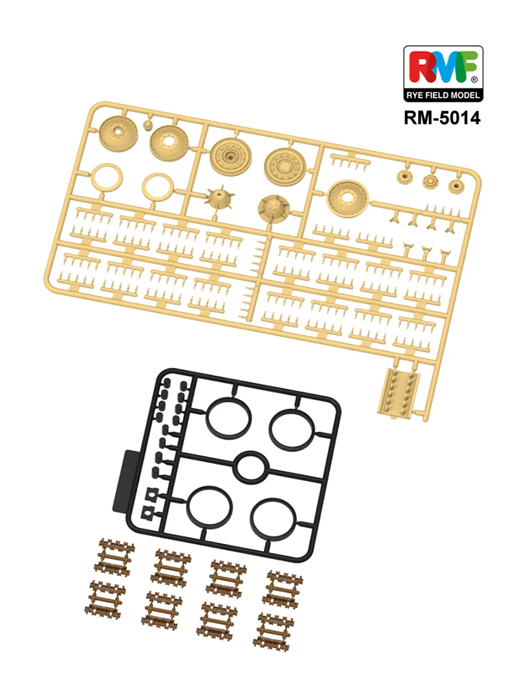 Ryefield model accessories RM-5014 Workable Track Links (for Panther Ausf. A/G) 1/35 4