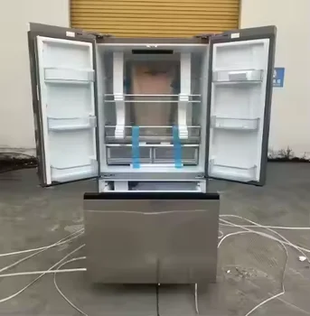 C Factory In Stock Smart Large Inverter EU Standard Side By Side Fridge Freezer Refrigerator For Home 625L Commercial Use