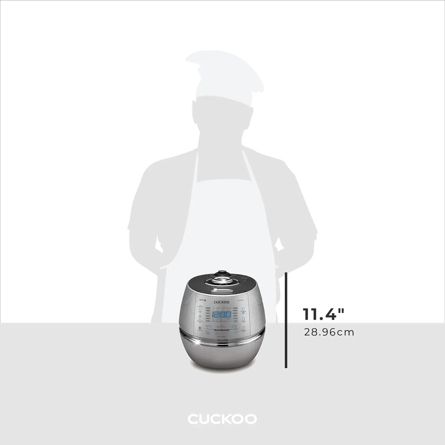 CRP-CHSS1009FN Induction Heating Pressure Rice Cooker, 10 cups, Metallic 3