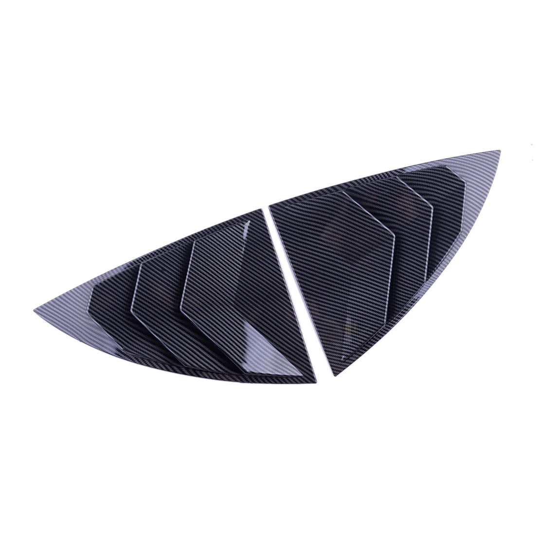 

1 пара, Декоративные жалюзи из углеродного волокна для затвора заднего стекла автомобиля Tesla Model 3 2017 2018 2019 2020 2021