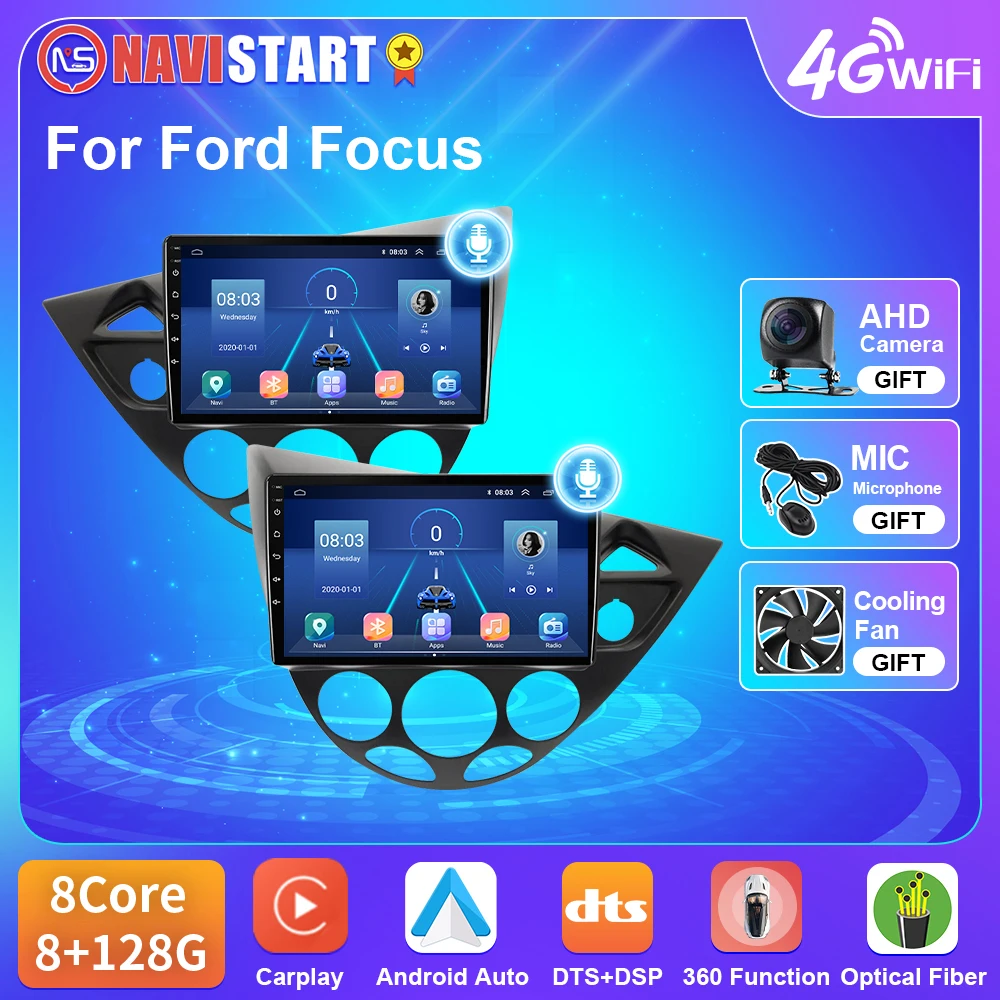 NAVISTART5CarRadioForFordFocus19982005AutoradioMultimedia