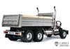 Lesu 1/14 King 6X6 RC Dumper Truck Remoted Control Kit Tipper Diy Model Vehicle Light Sound For Toys Tamiyaya Boy Gifts 2