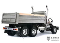 Lesu 1/14 King 6X6 RC Dumper Truck Remoted Control Kit Tipper Diy Model Vehicle Light Sound For Toys Tamiyaya Boy Gifts 2