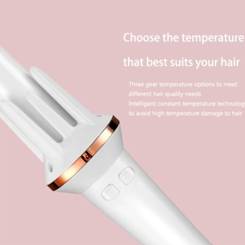 Portable electric Curling Iron 360 Tourmaline Ceramic automatic rotating curling iron professional styling tool