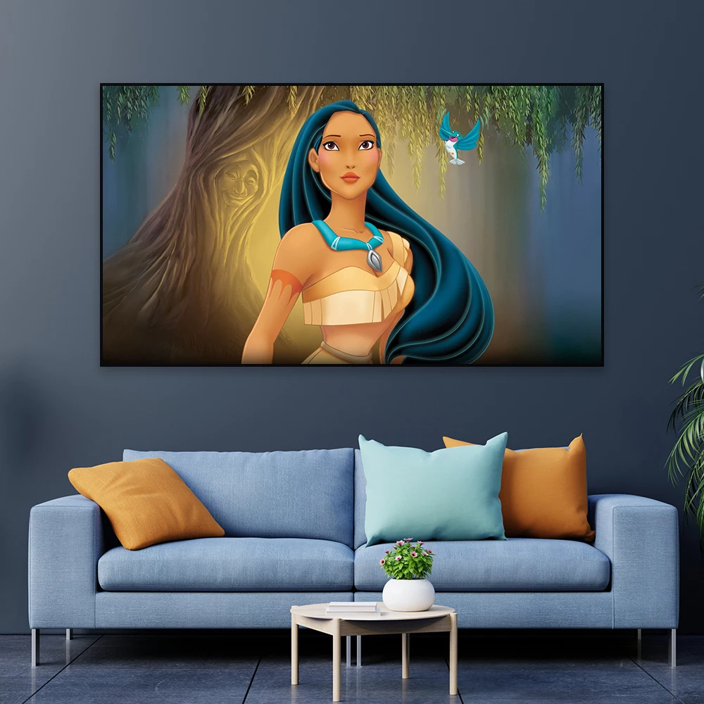 Pocahontas Movie Poster Disney Cartoon Movie Prints