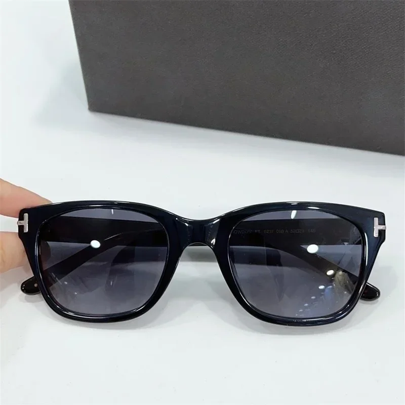 

Business Sunglasses Snowdon Sunglasses Luxury Brand FT0237 Rectangular Men's Sunglasses for Women Lady Tom For Sun Glasses