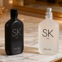 SK Time Travel Couple Parfum, Parfum Unisexe Longue Durée Acondable Eau De Toilette Cologne Parfum Unique Notes Florales Woody 2