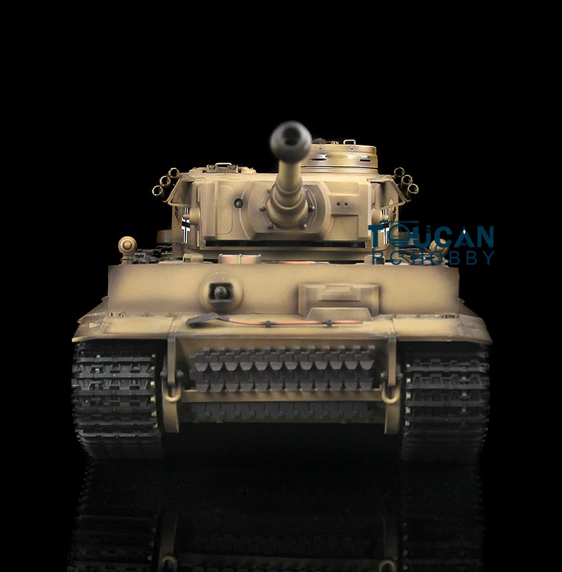 Heng Long 1/16 Scale RC Tiger I Tank | Metal Tracks & Wheels | BB Shooting & Smoke | 2.4Ghz