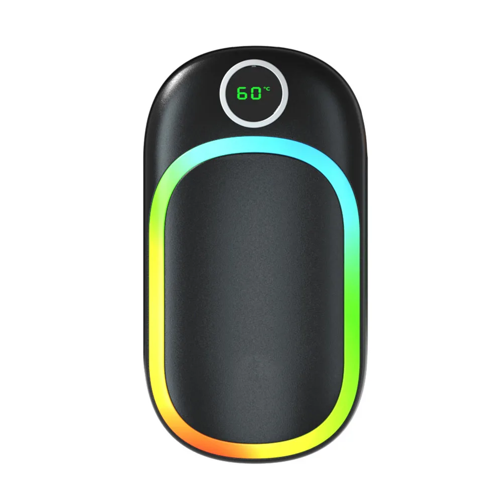 New Hand Warmer 1200/5000/10000mah High-capacity Electric Hand Warmers USB Rechargeable Mini Pocket Heater Warmer for Home Offic