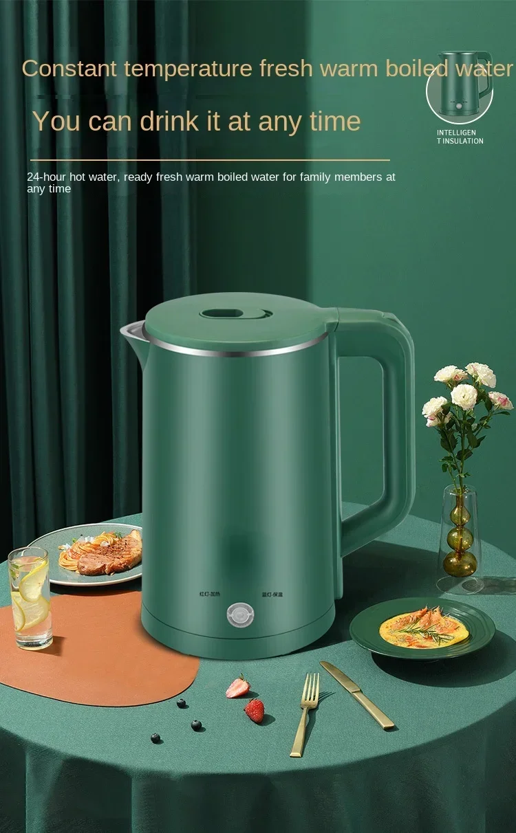 Description Picture 6 of itemElectric kettle, stainless steel, small household appliances, household kettle, automatic power off
