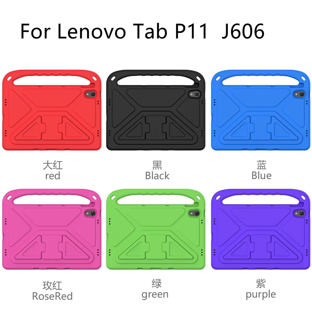 Case For Lenovo Tab P11 TB-J606F full body Children kids stand EVA tablet cover for Lenovo Tab P11 PLUS TB-J060X 11 inch tablet case