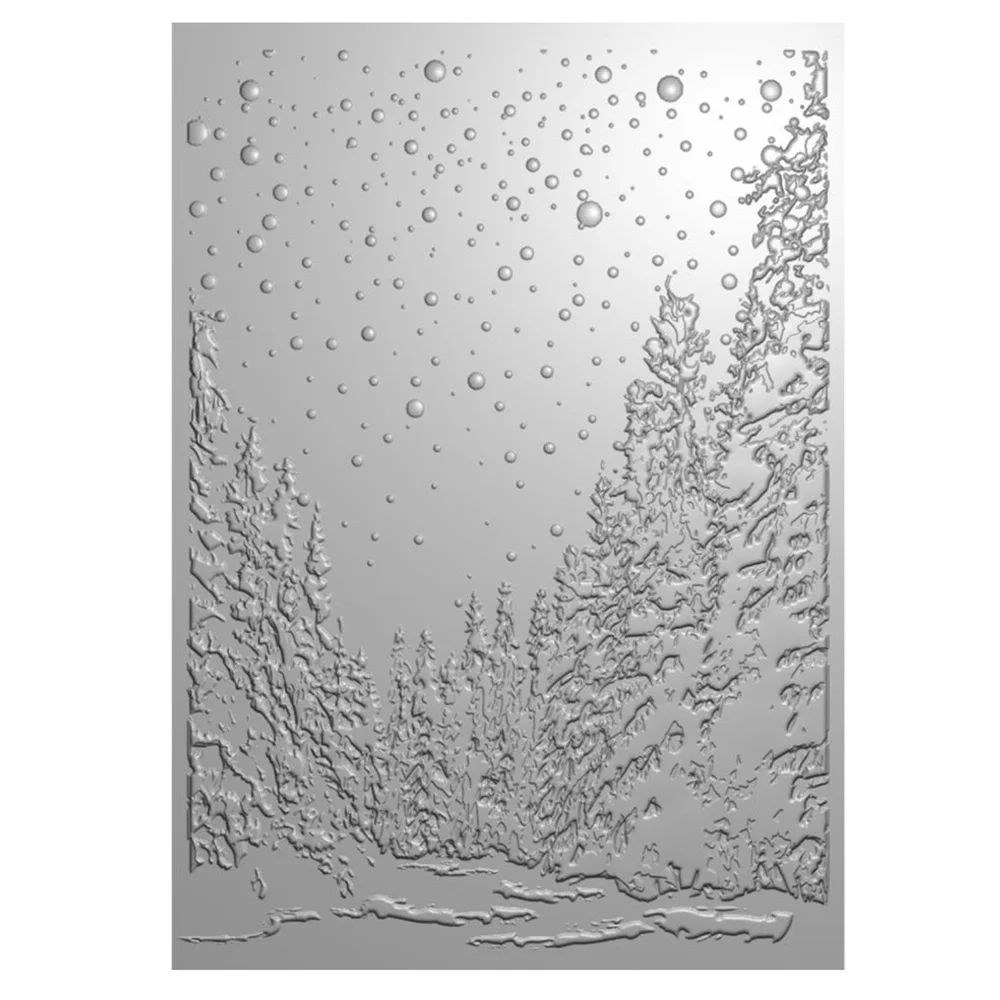 3D Embossing Folder 1pc Seaweed Bubble Edge Background for DIY Scrapbooking Adding Texture Paper Craft Making Stencil embossing folder plastic embossing folder