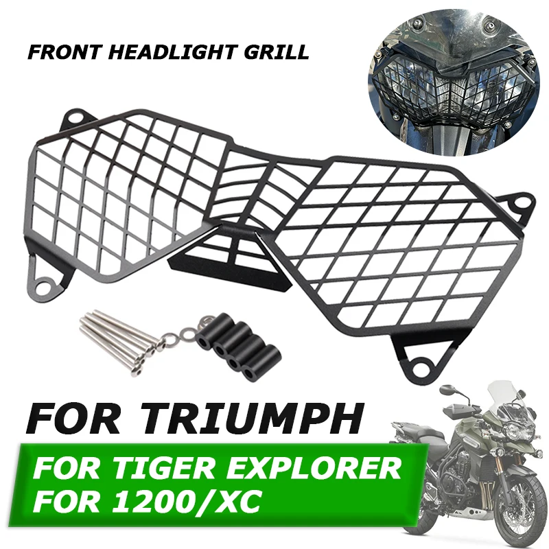 Per Triumph Tiger 1200 Xc Tiger Explorer 1200 1200Xc Accessori Moto Protezione Faro Griglia Copertura Luce Griglia Protezione